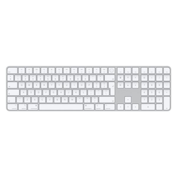 Apple Magic toetsenbord USB + Bluetooth Engels Aluminium, Wit (MK2C3Z/A)
