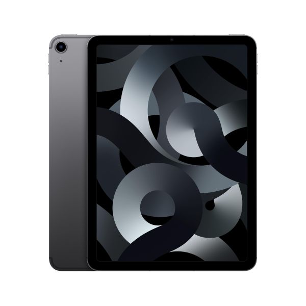 Apple iPad Air 5G LTE 64 GB 27,7 cm (10.9") Apple M 8 GB Wi-Fi 6E (802.11ax) iPadOS 15 Grijs (MM6R3FD/A)