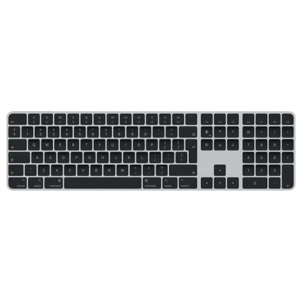 Apple Magic Keyboard toetsenbord USB + Bluetooth QWERTY Engels Zilver, Zwart (MMMR3Z/A)