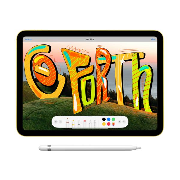 Apple iPad 64 GB 27,7 cm (10.9") Wi-Fi 6 (802.11ax) iPadOS 16 Geel (MPQ23FD/A)