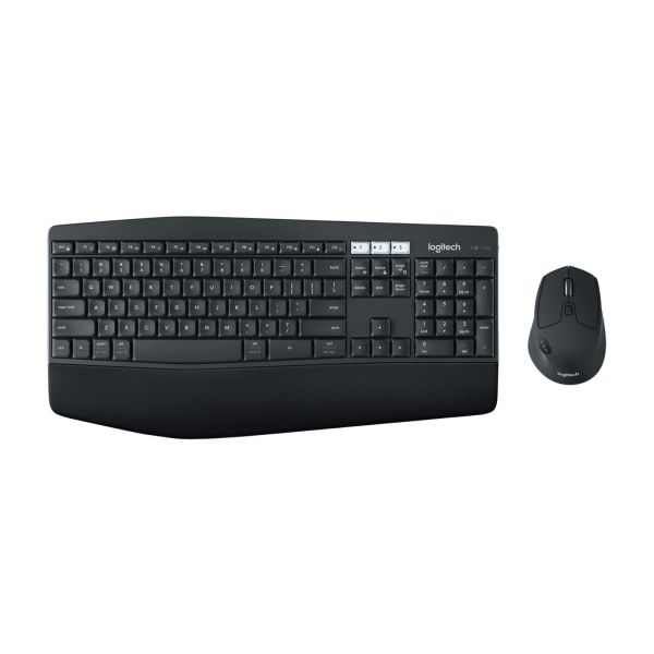 Logitech MK850 Performance Wireless Keyboard and Mouse Combo toetsenbord Inclusief muis RF-draadloos + Bluetooth Hebreeuws Zwart, Wit (920-008520)
