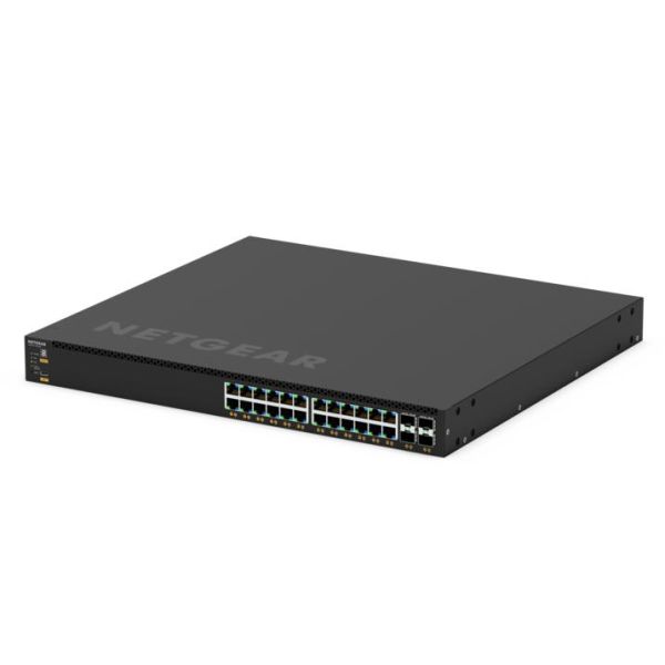 NETGEAR GSM4328-100AJS Managed L3 Gigabit Ethernet (10/100/1000) Power over Ethernet (PoE) 1U Zwart (GSM4328-100NES)