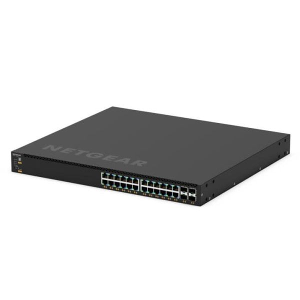 NETGEAR GSM4328-100AJS Managed L3 Gigabit Ethernet (10/100/1000) Power over Ethernet (PoE) 1U Zwart (GSM4328-100NES)