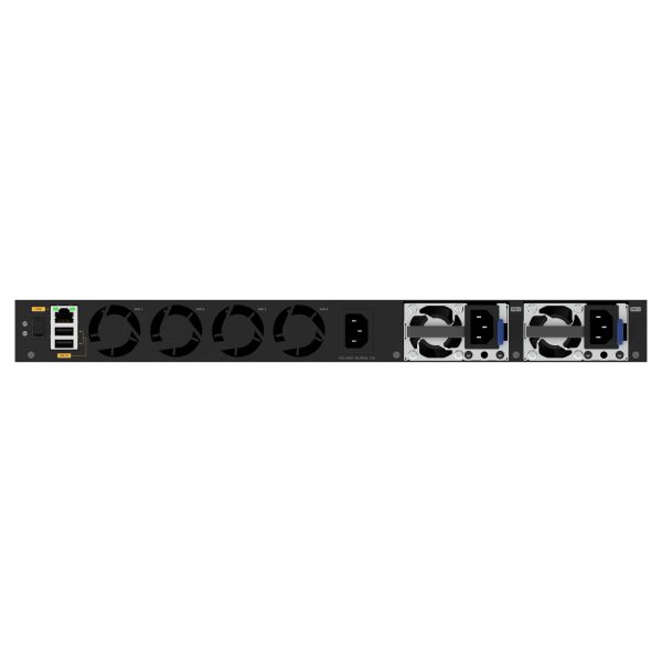 NETGEAR M4350-48G4XF Managed L3 Gigabit Ethernet (10/100/1000) Power over Ethernet (PoE) 1U Zwart (GSM4352-100NES) NETGEAR M4350-48G4XF Managed L3 Gigabit Ethernet (10/100/1000) Power over Ethernet (PoE) 1U Zwart (GSM4352-100NES)
