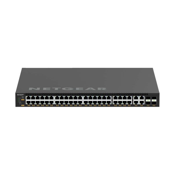 NETGEAR M4350-44M4X4V Managed L3 2.5G Ethernet (100/1000/2500) Power over Ethernet (PoE) 1U Zwart (MSM4352-100NES)