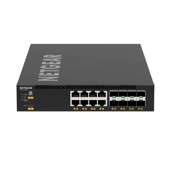 NETGEAR M4350-8X8F Managed L3 10G Ethernet (100/1000/10000) 1U Zwart (XSM4316-100NES)