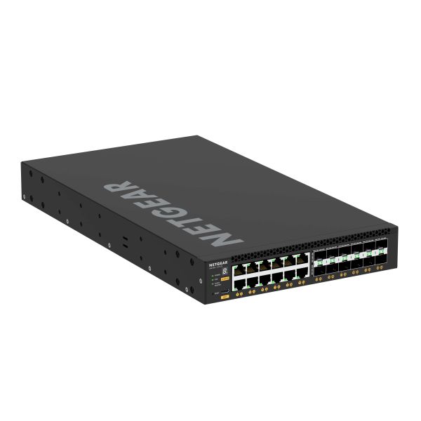 NETGEAR M4350-12X12F Managed L3 10G Ethernet (100/1000/10000) 1U Zwart (XSM4324-100NES)