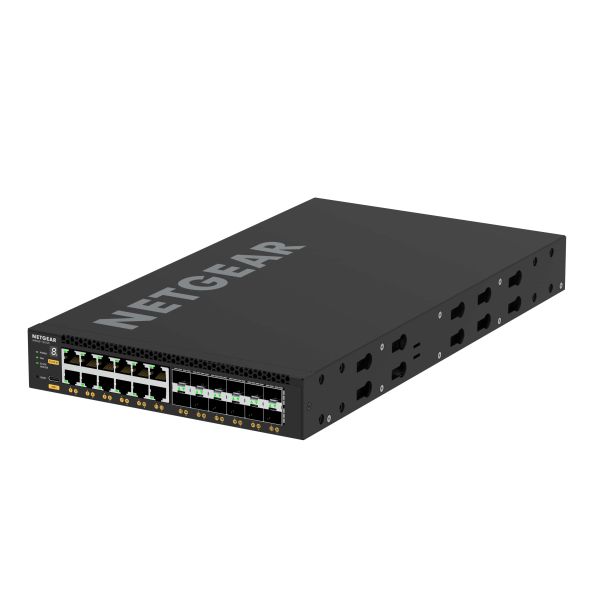NETGEAR M4350-12X12F Managed L3 10G Ethernet (100/1000/10000) 1U Zwart (XSM4324-100NES)