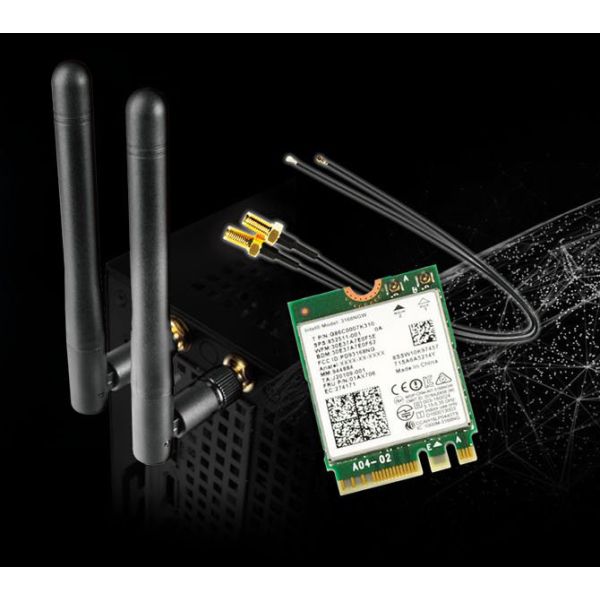 Asrock DeskMini WiFi Kit Intern WLAN / Bluetooth (90-BXG2T0-A0XCR7Z)
