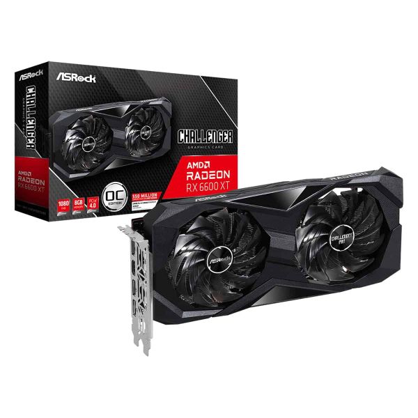 Asrock Challenger RX6600XT CLD 8GO AMD Radeon RX 6600 XT 8 GB GDDR6 (90-GA2TZZ-00UANF)