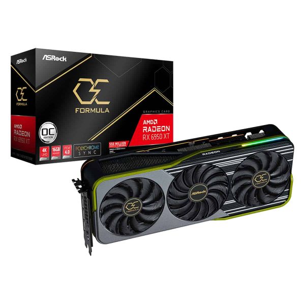 Asrock RX6950XT OCF 16G AMD Radeon RX 6950XT 16 GB GDDR6 (90-GA3PZZ-00UANH)
