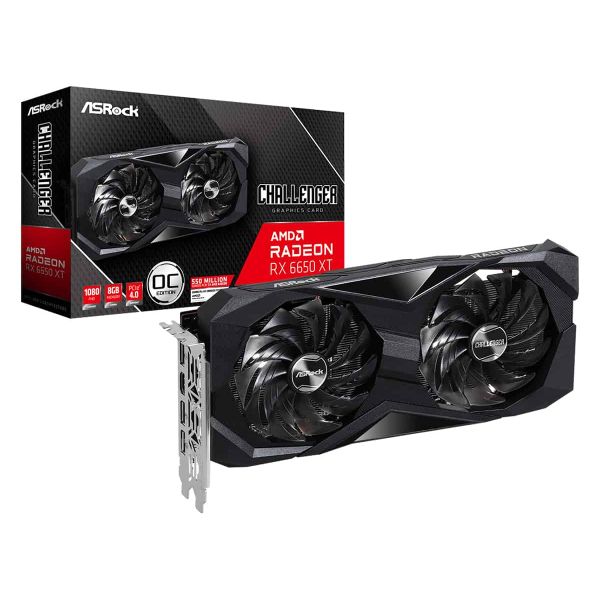 Asrock Challenger 90-GA3RZZ-00UANF videokaart AMD Radeon RX 6650 XT 8 GB GDDR6 (90-GA3RZZ-00UANF)