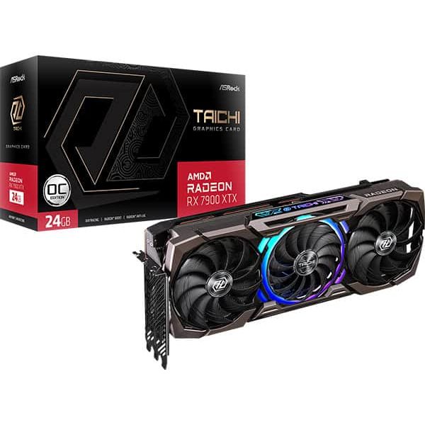 Asrock RX7900XTX TC 24GO videokaart AMD Radeon RX 7900 XTX 24 GB GDDR6 (90-GA3ZZZ-00UANF)