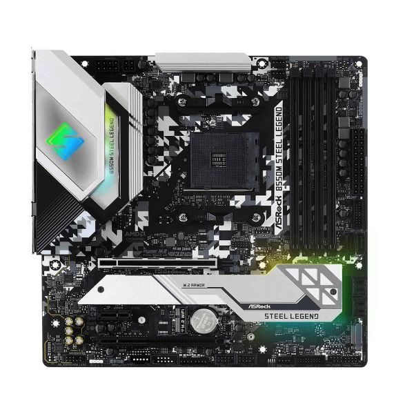 Asrock B550M Steel Legend AMD B550 Socket AM4 micro ATX (90-MXBCV0-A0UAYZ)