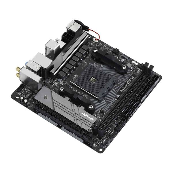 Asrock B550M-ITX/ac AMD B550 Socket AM4 mini ITX (90-MXBDH0-A0UAYZ)