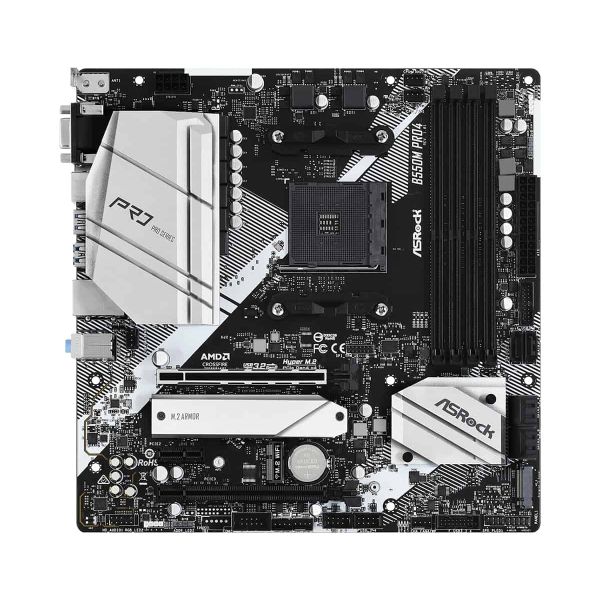 Asrock B550M Pro4 AMD B550 Socket AM4 micro ATX (90-MXBDK0-A0UAYZ)