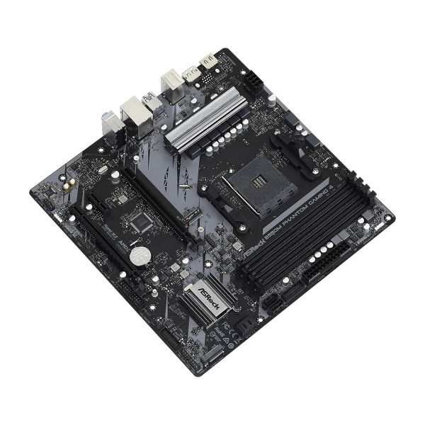 Asrock B550M Phantom Gaming 4 AMD B550 Socket AM4 micro ATX (90-MXBE90-A0UAYZ)