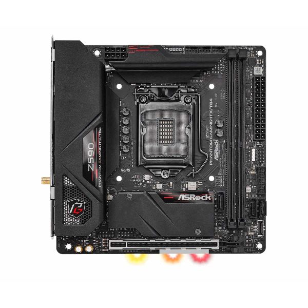Asrock Z590 Phantom Gaming-ITX/TB4 Intel Z590 LGA 1200 mini ITX (90-MXBFG0-A0UAYZ)