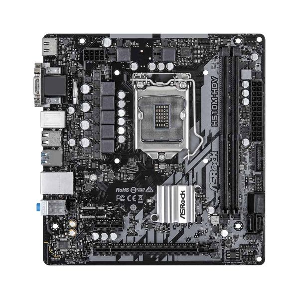 Asrock H510M-HDV Intel H510 LGA 1200 micro ATX (90-MXBG20-A0UAYZ)