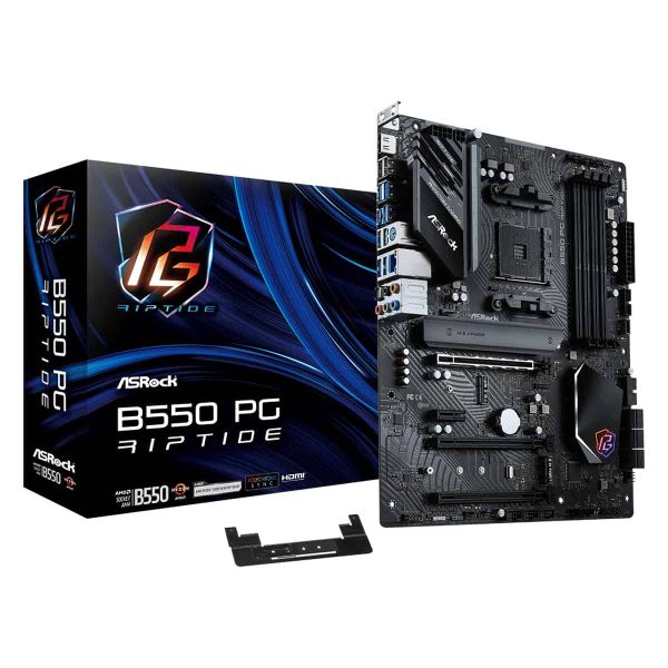 Asrock B550 PG Riptide AMD B550 Socket AM4 ATX (90-MXBGH0-A0UAYZ)