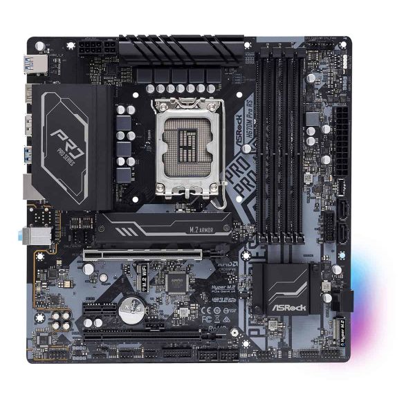 Asrock H670M Pro RS Intel H670 LGA 1700 micro ATX (90-MXBHK0-A0UAYZ)