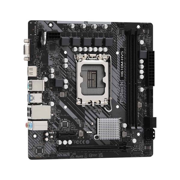 Asrock H610M-HVS Intel H610 LGA 1700 micro ATX (90-MXBHT0-A0UAYZ)