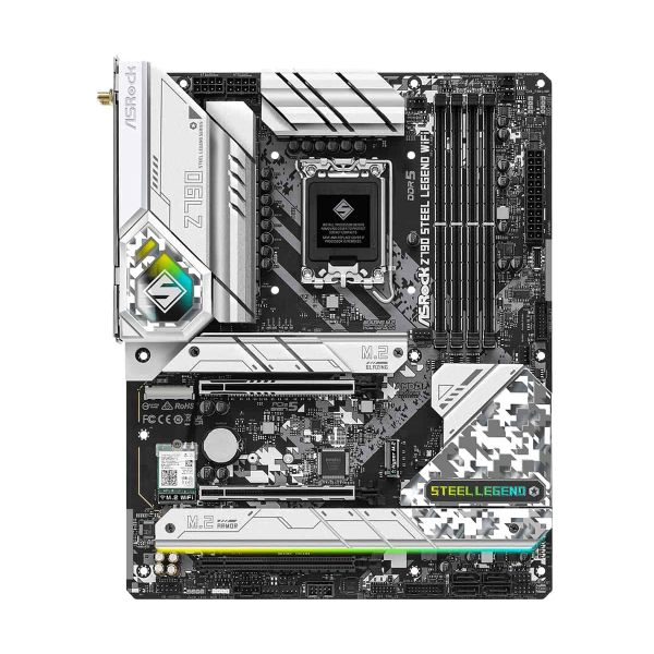 Asrock Z790 Steel Legend WiFi Intel Z790 LGA 1700 ATX (90-MXBKD0-A0UAYZ)