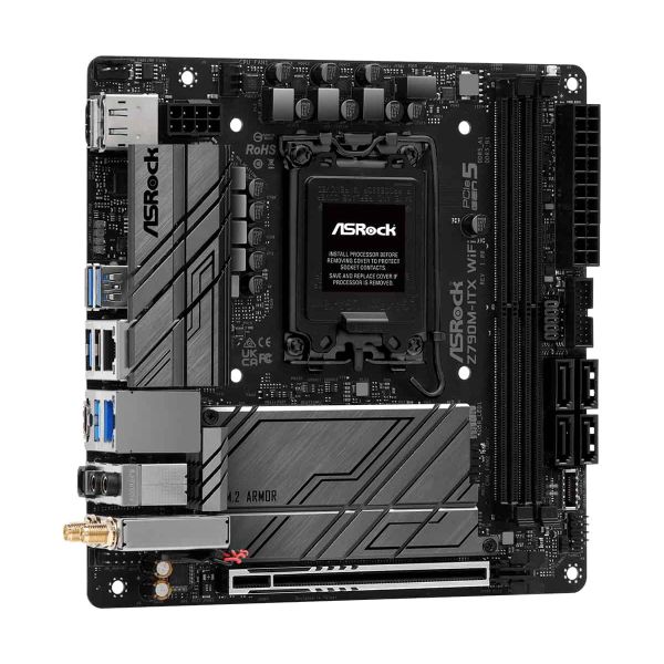 Asrock Z790M-ITX WiFi Intel Z790 LGA 1700 mini ITX (90-MXBKE0-A0UAYZ)