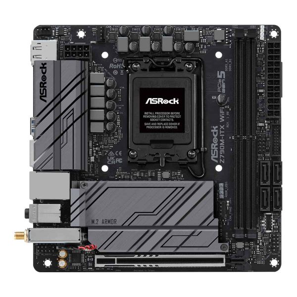 Asrock Z790M-ITX WiFi Intel Z790 LGA 1700 mini ITX (90-MXBKE0-A0UAYZ)