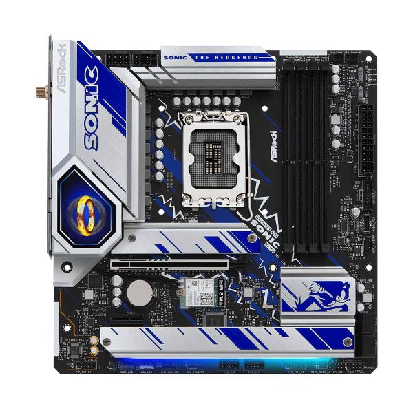 Asrock B760M PG SONIC WIFI Intel B760 LGA 1700 micro ATX (90-MXBKM0-A0UAYZ)