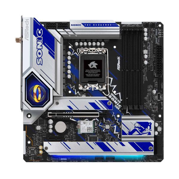 Asrock B760M PG SONIC WIFI Intel B760 LGA 1700 micro ATX (90-MXBKM0-A0UAYZ)