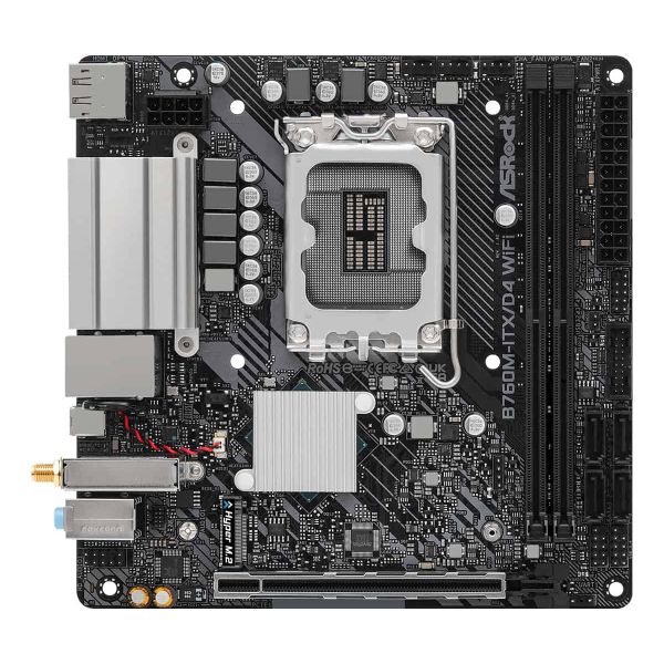 Asrock B760M-ITX/D4 WiFi Intel B75 LGA 1700 mini ITX (90-MXBKY0-A0CAYZ)