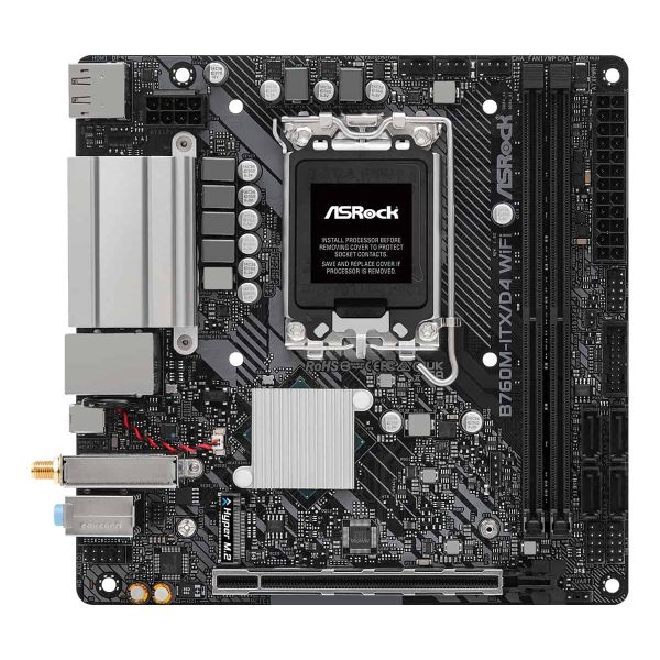 Asrock B760M-ITX/D4 WiFi Intel B75 LGA 1700 mini ITX (90-MXBKY0-A0CAYZ)