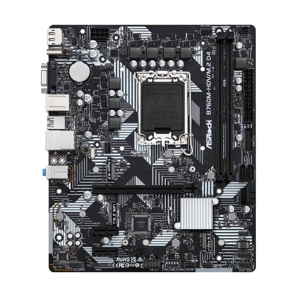 Asrock B760M-HDV/M.2 D4 Intel B760 LGA 1700 micro ATX (90-MXBL40-A0UAYZ)