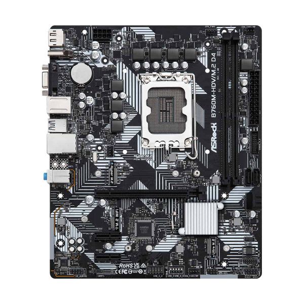 Asrock B760M-HDV/M.2 D4 Intel B760 LGA 1700 micro ATX (90-MXBL40-A0UAYZ)