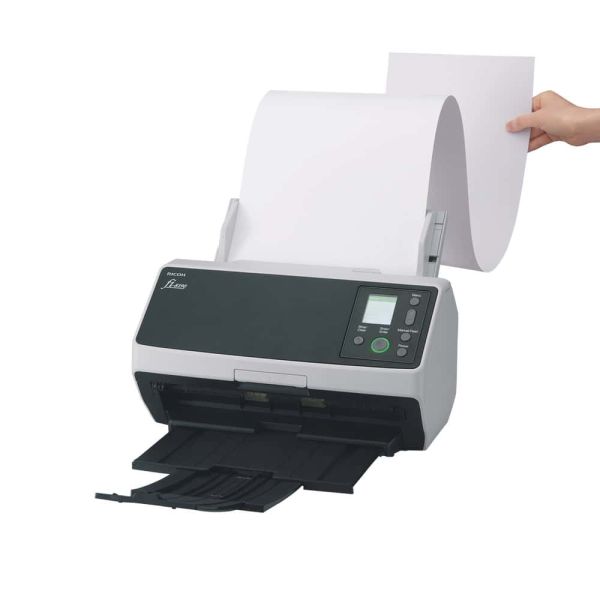 Ricoh fi-8190 ADF-/handmatige invoer scanner 600 x 600 DPI A4 Zwart, Grijs (PA03810-B001)