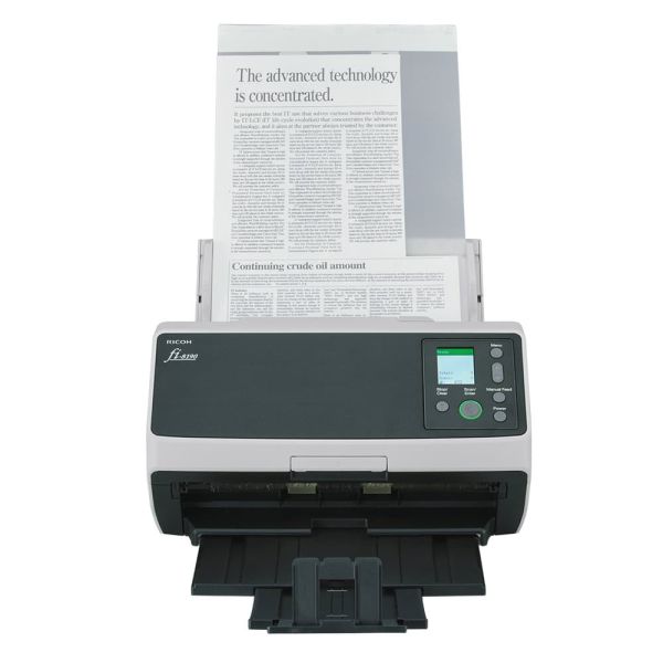 Ricoh fi-8190 ADF-/handmatige invoer scanner 600 x 600 DPI A4 Zwart, Grijs (PA03810-B001)