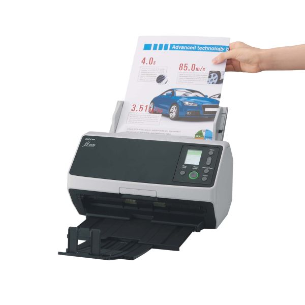 Ricoh fi-8170 ADF-/handmatige invoer scanner 600 x 600 DPI A4 Zwart, Grijs (PA03810-B051)