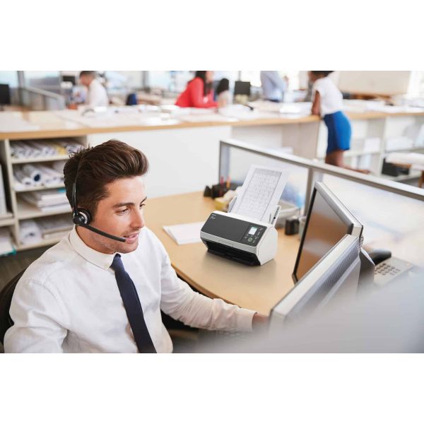 Ricoh fi-8170 ADF-/handmatige invoer scanner 600 x 600 DPI A4 Zwart, Grijs (PA03810-B051)