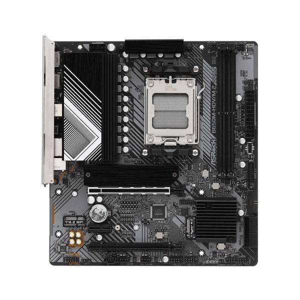 Asrock B650M-HDV/M.2 AMD B650 Socket AM5 micro ATX (90-MXBLA0-A0UAYZ)