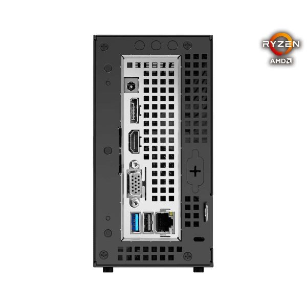 Asrock DeskMini X300 1,92L maat pc Zwart AMD X300 Socket AM4 (90BXG3T01-A10GA0W)