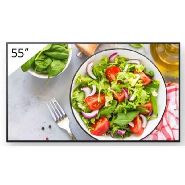 Sony FW-55BZ35L beeldkrant Digitale signage flatscreen 139,7 cm (55") LCD Wifi 550 cd/m² 4K Ultra HD Zwart Android 24/7 (FW-55BZ35L)