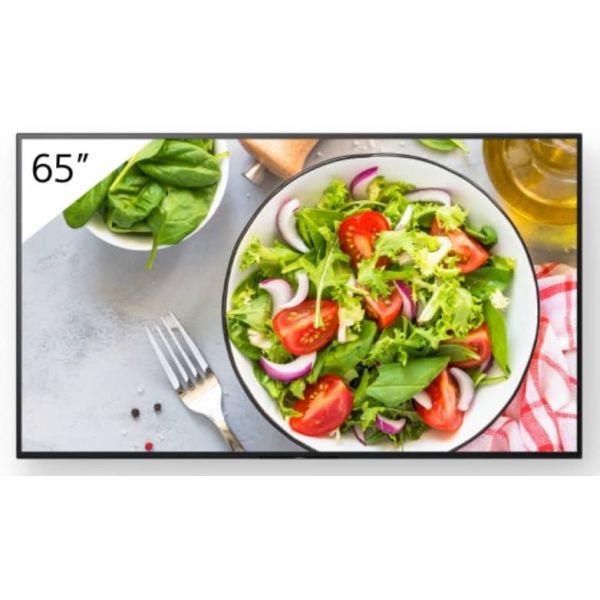 Sony FW-65BZ35L beeldkrant Digitale signage flatscreen 165,1 cm (65") LCD Wifi 550 cd/m² 4K Ultra HD Zwart Android 24/7 (FW-65BZ35L)