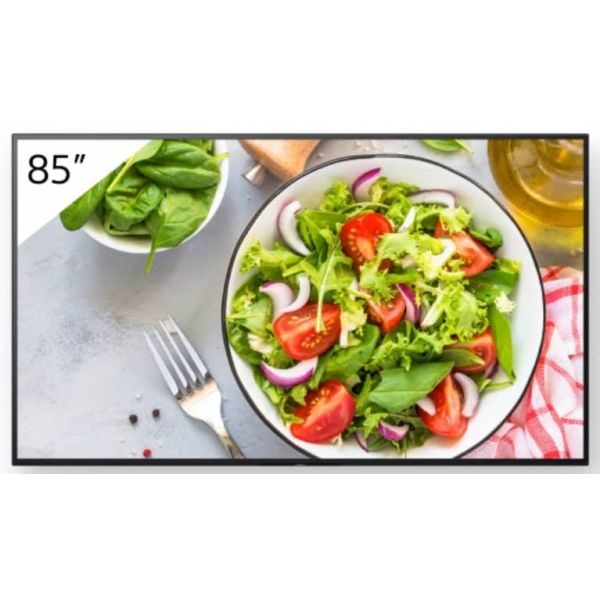 Sony FW-85BZ35L beeldkrant Digitale signage flatscreen 2,16 m (85") LCD Wifi 550 cd/m² 4K Ultra HD Zwart Android 24/7 (FW-85BZ35L)