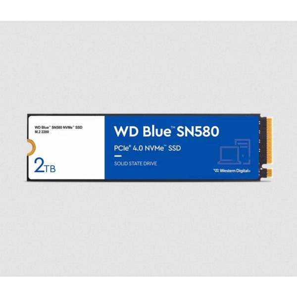 Western Digital Blue SN580 M.2 2 TB PCI Express 4.0 TLC NVMe (WDS200T3B0E)