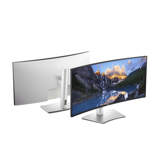 DELL UltraSharp U3824DW LED display 95,2 cm (37.5") 3840 x 1600 Pixels Wide Quad HD+ LCD Zwart, Zilver (DELL-U3824DW)