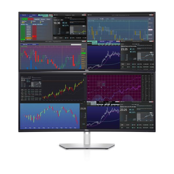 DELL UltraSharp U3824DW LED display 95,2 cm (37.5") 3840 x 1600 Pixels Wide Quad HD+ LCD Zwart, Zilver (DELL-U3824DW)