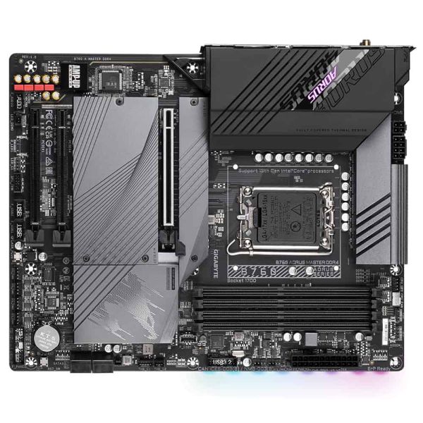 Gigabyte B760 AORUS MASTER DDR4 (rev. 1.0) Intel B760 Express LGA 1700 ATX (B760-A-MASTER-DDR4-1.0)
