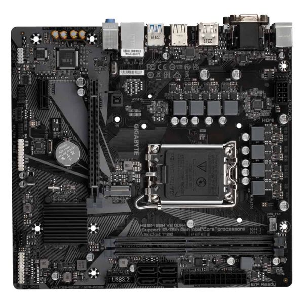 Gigabyte H610M S2H V2 DDR4 (rev. 1.0) Intel H610 Express LGA 1700 micro ATX (H610M-S2H-V2-DDR4)
