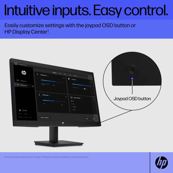 HP V22v G5 computer monitor 54,5 cm (21.4") 1920 x 1080 Pixels Full HD Zwart (65P56AA#ABB)